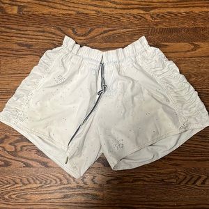 Off White Lululemon low rise shorts